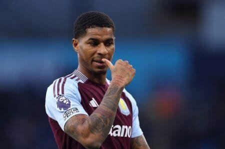 Aston Villa forward Marcus Rashford could miss the rest of the season(Image: Getty Images)