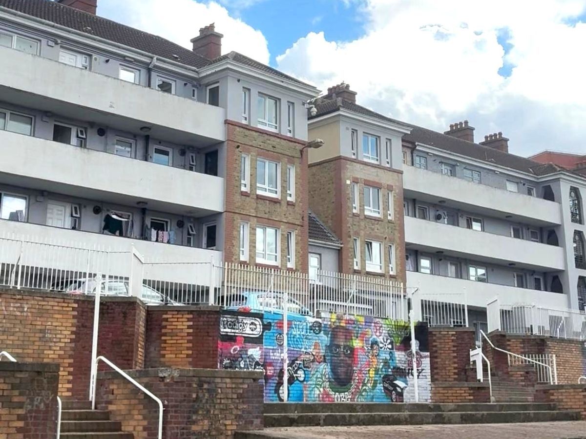 Dublin Council Tenants Face Poor Housing Conditions as New Social Homes Rise Nearby Dublin City Council social housing and new homes in Darndale