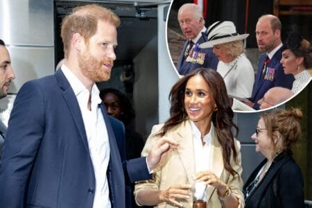 Frustrated Brits are demanding that Prince Harry and Meghan Markle be stripped of their royal titles.GC Images