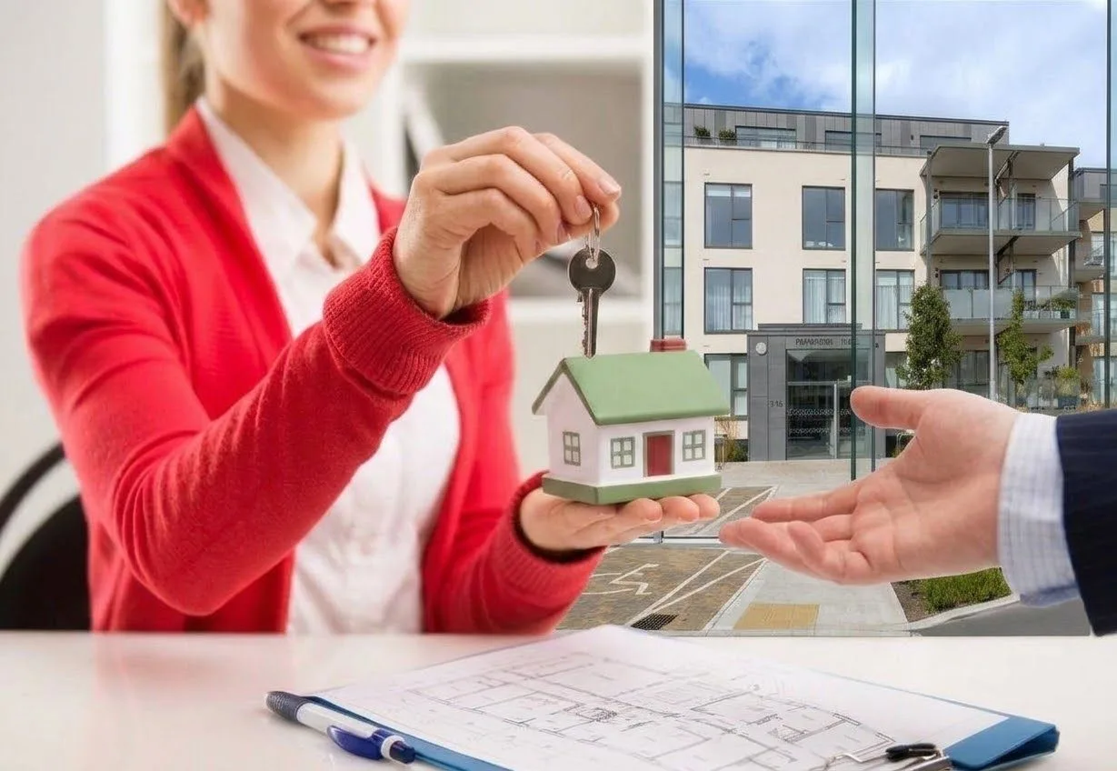 Why Are Renters in Their 30s Falling Behind on Homeownership in Ireland? Apartment buildings in Ireland, illustrating the challenge renters face when trying to buy a home.