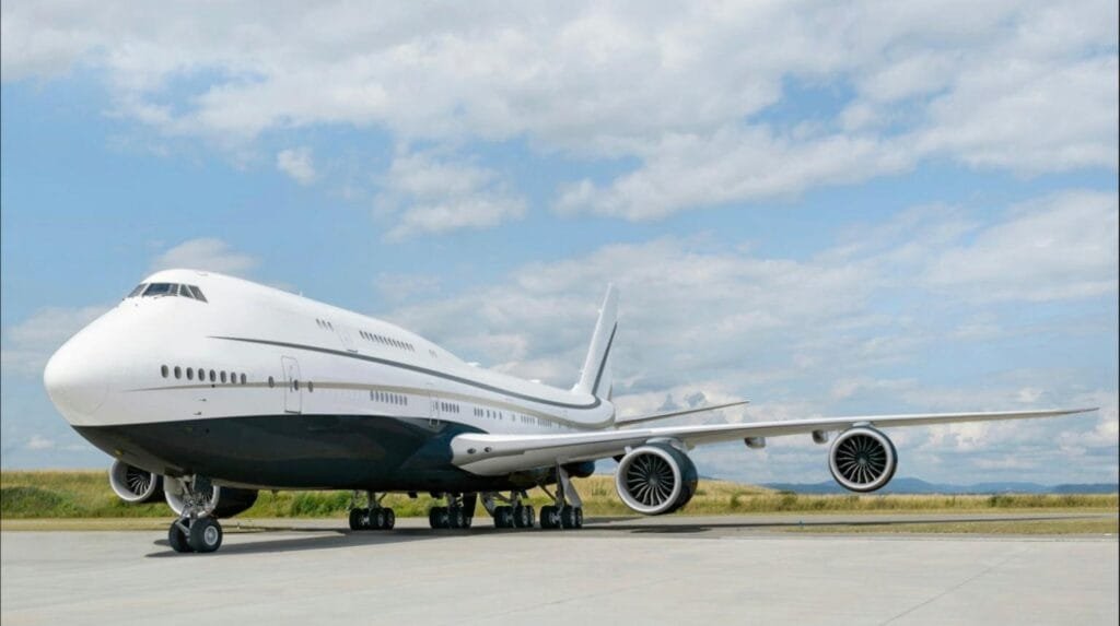 The United States accepted a $400 million jet from Qatar.YouTube/Spotti Flight