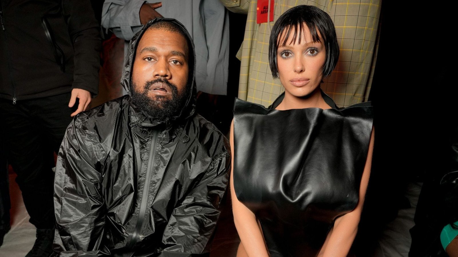 kanye west and bianca censori at marni rtw fall 2024 as news photo 17088077355155137782954790383jpg