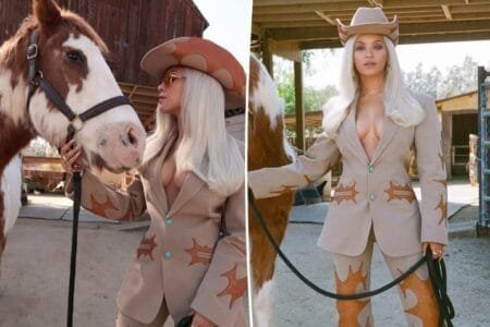One week after her first W Magazine cover, the glossy unveiled a second photoshoot featuring Beyoncé in a Western-inspired suit.W Magazine