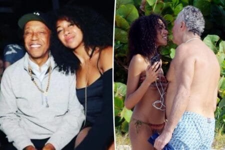 Russell Simmons sent love to his daughter Aoki Lee Simmons one day after Page Six exclusively published head-turning photos of her making out with 65-year-old businessman Vittorio Assaf.Instagram/@unclerush