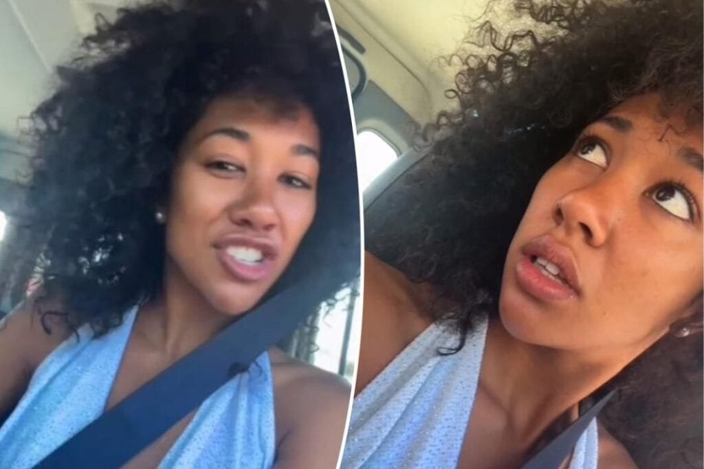 Aoki Lee Simmons told fans she was “very happy” after locking lips with her new man on vacation.Aoki Lee Simmons/Instagram