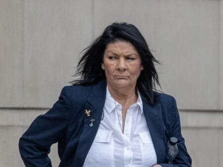 Mary O'Neill after appearing at court. Picture: Sunday Life
