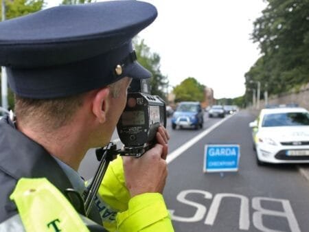 In the first five hours of the operation, GoSafe vans checked the speeds of 41,630 vehicles. So far, 81 have been caught speeding. File picture