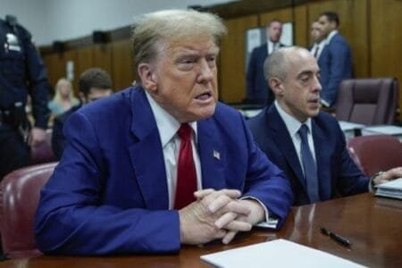 Donald Trump in court