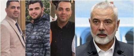 Moment Hamas leader finds out sons are dead