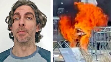 Max Azzarello, who appears to have described himself as an “investigative researcher”, was badly burnt
