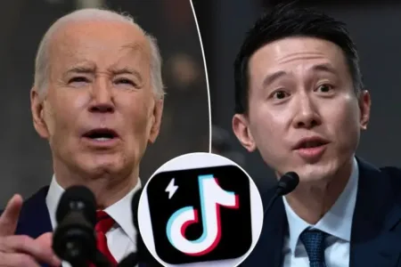 President Biden on Wednesday signed into law a measure that requires Chinese tech giant ByteDance, TikTok’s parent company, to sell its US subsidiary.AFP via Getty Images