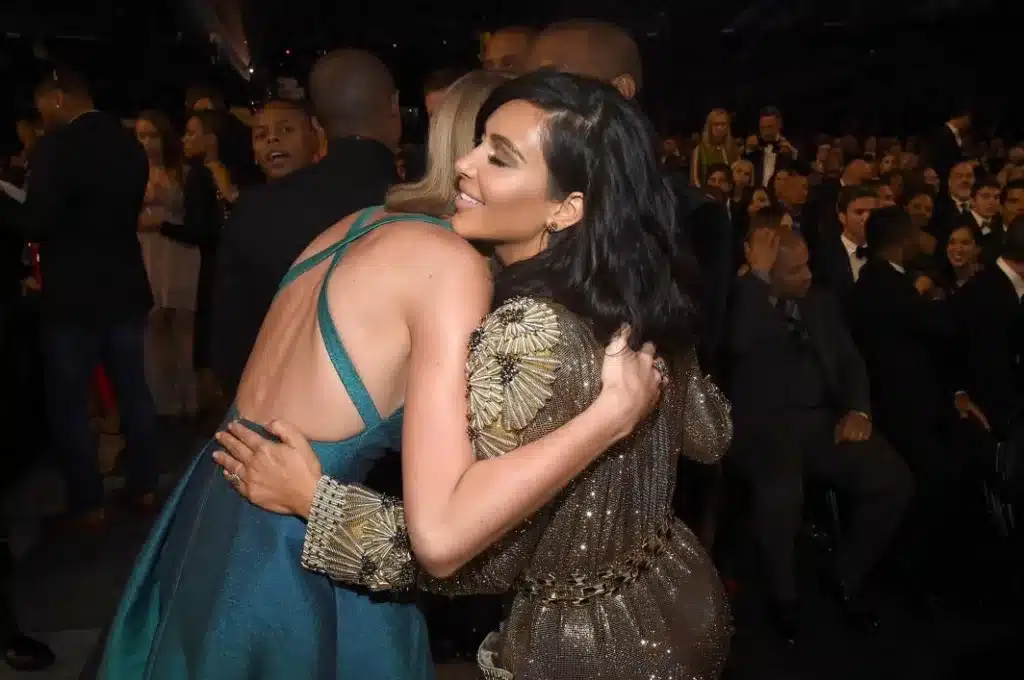 Kim Kardashian’s social media following has been affected by Taylor Swift’s diss track.WireImage Kim Kardashian’s social media following has been affected by Taylor Swift’s diss track.WireImage