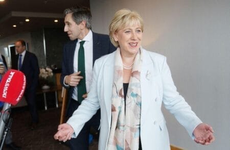 Minister Heather Humphreys and Minister Simon Harris in September 2023 Alamy Stock Photo