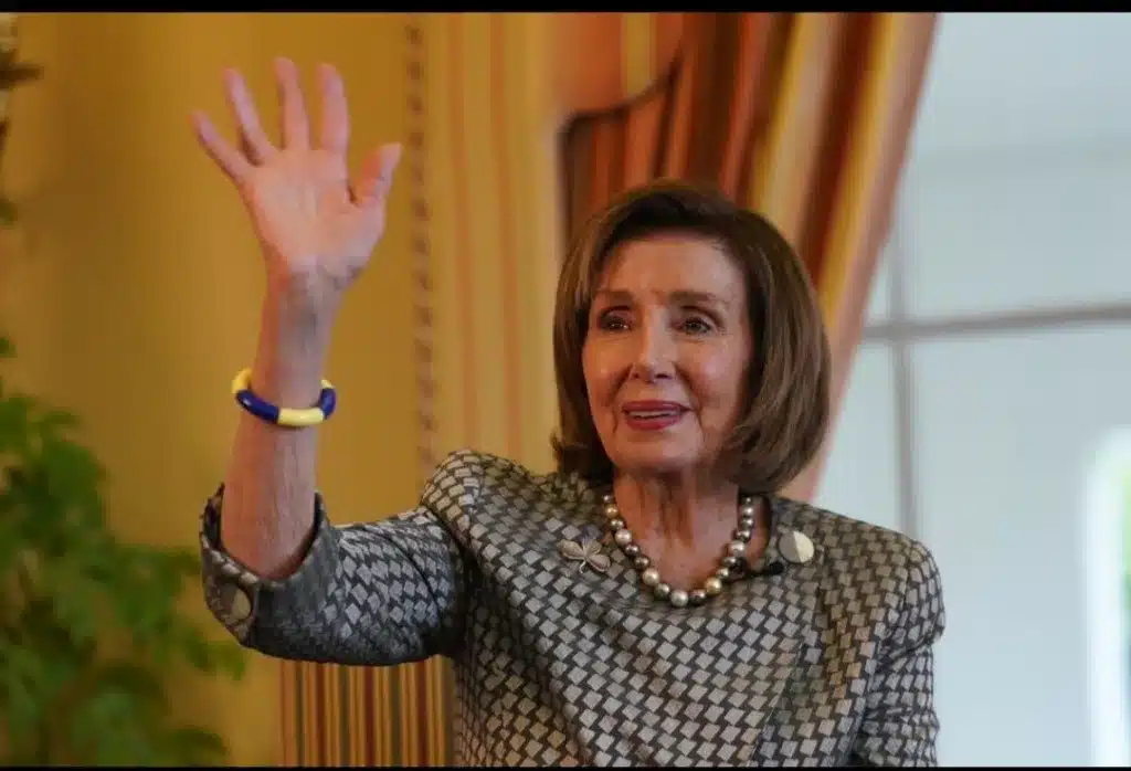 Former speaker of the US House of Representatives Nancy Pelosi (Brian Lawless/PA) Former speaker of the US House of Representatives Nancy Pelosi (Brian Lawless/PA)