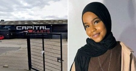 The go-kart Ruwaida was driving may have been faulty for some time without being checked in more than a month (Picture: Google)