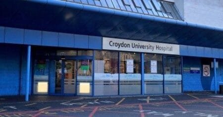 A woman is being treated for poisoning in south London (Provider: POOL/AFP)