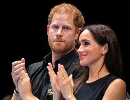 Harry and Meghan attended the Invictus Games in Germany last September (Picture: Patrick van Katwijk/Getty Images)