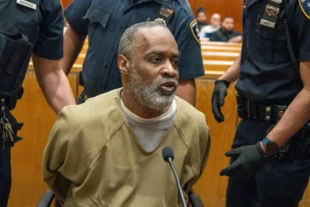 The attorney for Simon Martial said that his client thinks a “space ship will rescue him.”Steven Hirsch