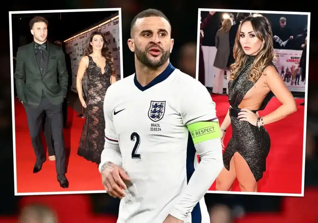 Kyle Walker could be at the centre of a showdown between the mothers of his chikdren at the Euros this summerCredit: Getty