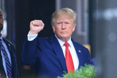 Republican presidential candidate former President Donald Trump /Getty Images)