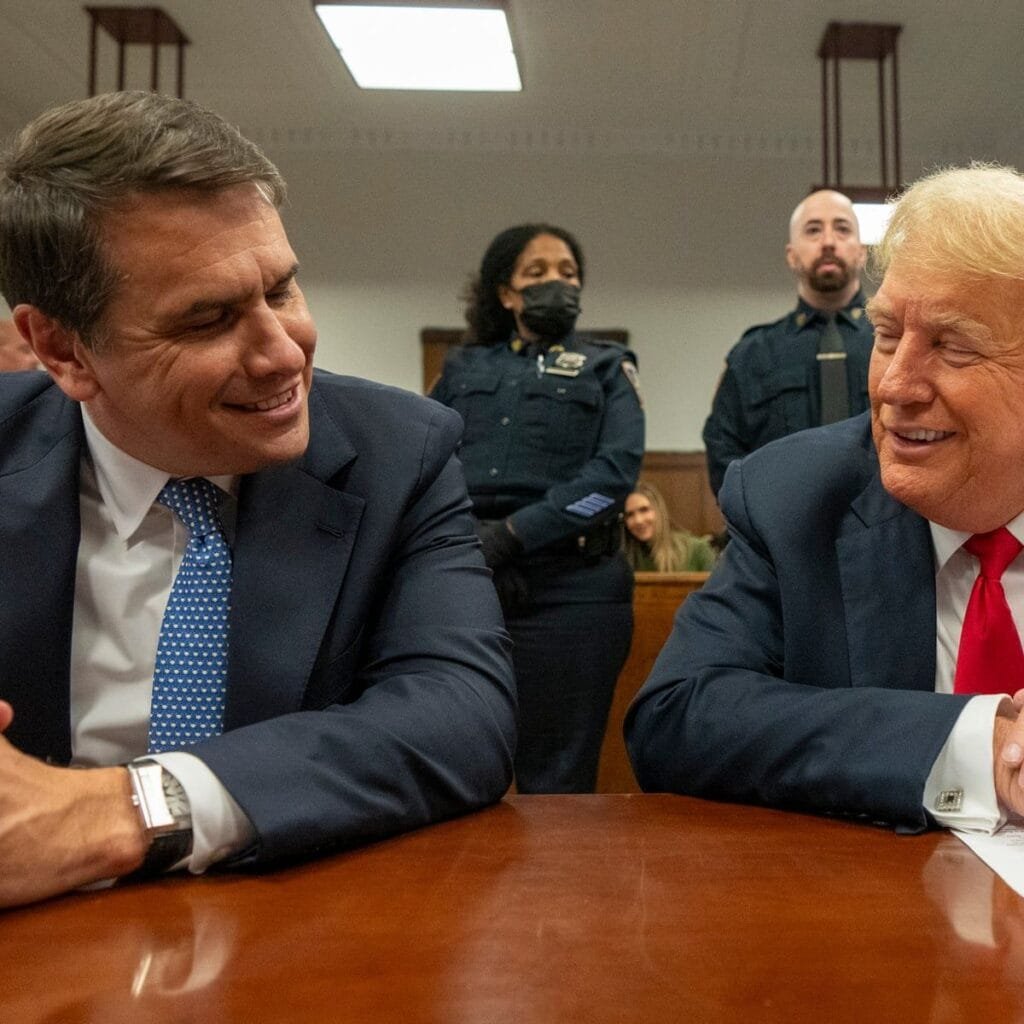 Former US President Donald Trump: Getty Images