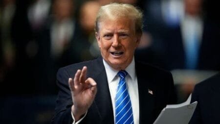 Former US President Donald Trump: Getty Images