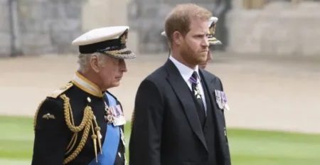 Harry’s reps confirmed to The Post that he will not meet with his estranged father in London this week due to the king’s “full” schedule.POOL/AFP via Getty Images