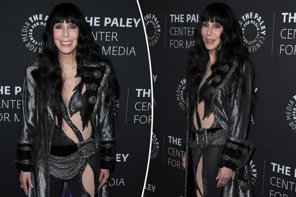 Cher sported a racy look on the red carpet Monday night.FilmMagic