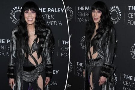 Cher sported a racy look on the red carpet Monday night.FilmMagic