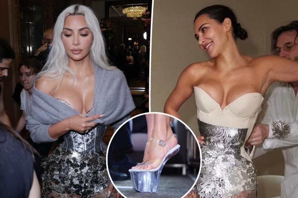 Kim Kardashian shared some peeks at her getting-ready process for the 2024 Met Gala on Instagram.Instagram/@kimkardashian