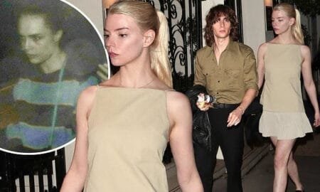 Anya Taylor-Joy enjoyed a date night at the theatre with husband Malcolm McRae on Thursday as they watched Cabaret at Playhouse Theatre/M10News