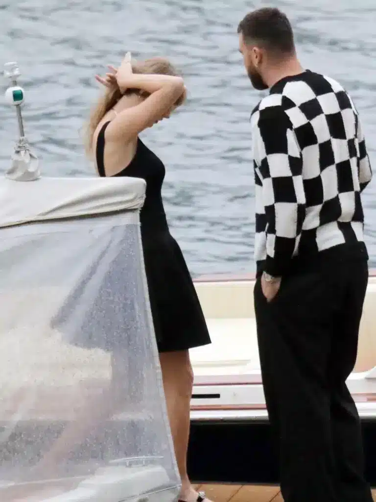 The duo sat in the back of the boat. Cobra Team / BACKGRID: The lovebirds snuggled up for the pics. Cobra Team / BACKGRID The duo sat in the back of the boat. Cobra Team / BACKGRID: The lovebirds snuggled up for the pics. Cobra Team / BACKGRID
