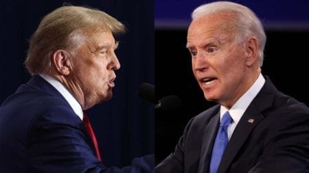 Donald Trump and Joe BidenSCOTT OLSON/GETTY IMAGES; JUSTIN SULLIVAN/GETTY IMAGES