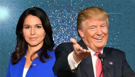 donald trump in conversation with tulsi gabbard4873960339149204683jpeg