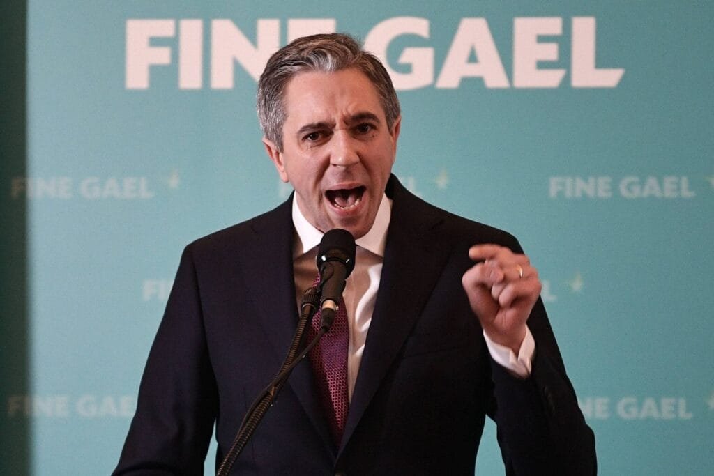 Fine Gael members have launched an attack on Taoiseach Simon Harris for recognising the Palestinian state. Photo: PA