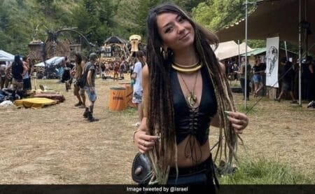 Her partly naked body was paraded through the streets after she was killed.