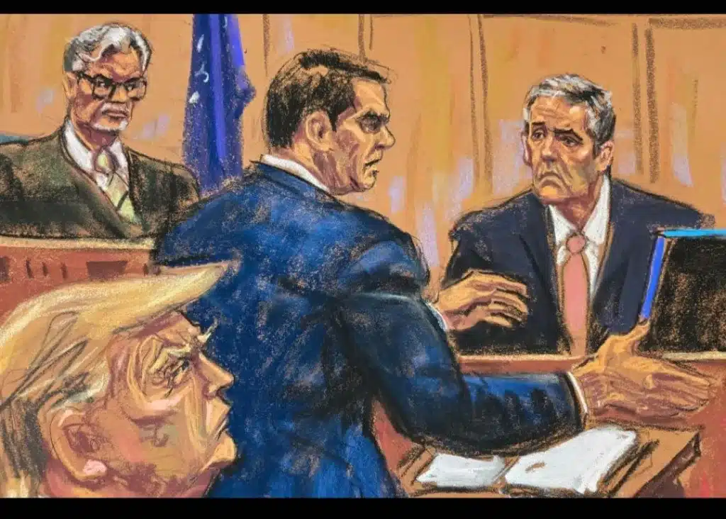 Michael Cohen coolly admitted to stealing $30,000 from the Trump Organization after overstating how much he needed to be repaid for fronting funds to a poll-rigging tech company. REUTERS Michael Cohen coolly admitted to stealing $30,000 from the Trump Organization after overstating how much he needed to be repaid for fronting funds to a poll-rigging tech company. REUTERS