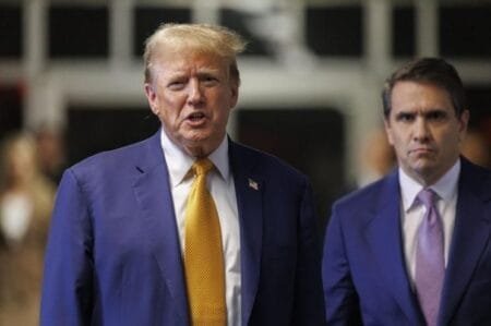 There is something quite sick and sad about this level of obsession with Donald Trump and a sort of lascivious desire for him to be brought low, writes columnist Miranda Devine.SARAH YENESEL/POOL/EPA-EFE/Shutterstock
