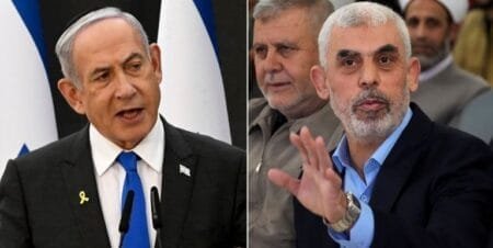 Israeli Prime Minister Benjamin Netanyahu attends a ceremony on May 13, 2024.Gil Cohen-Magen/UPI/Shutterstock