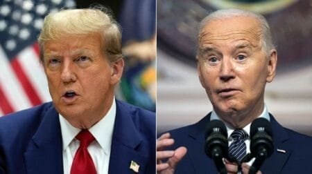 A key provision in President Biden's debate demands is that the candidates' mics must only be active during the allotted time to speak. (Associated Press )