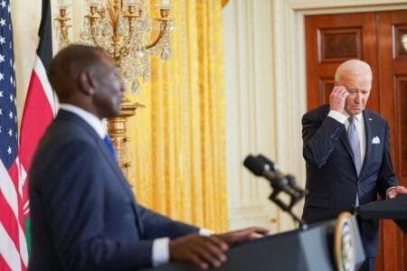 President Biden lambasted the White House press corps Thursday — complaining that reporters “never keep the deal” when a journalist asked a second question at a joint press conference with Kenyan President William Ruto.REUTERS