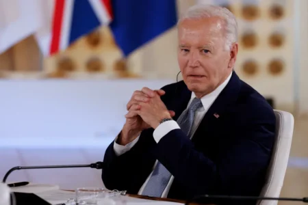 The G7 group has signed onto a 10-year security agreement during the summit to lend another $50 billion to Ukraine in its war effort against Russia. AFP via Getty Images