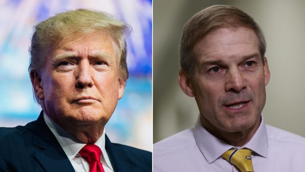 Donald Trump, Jim Jordan: Getty Images