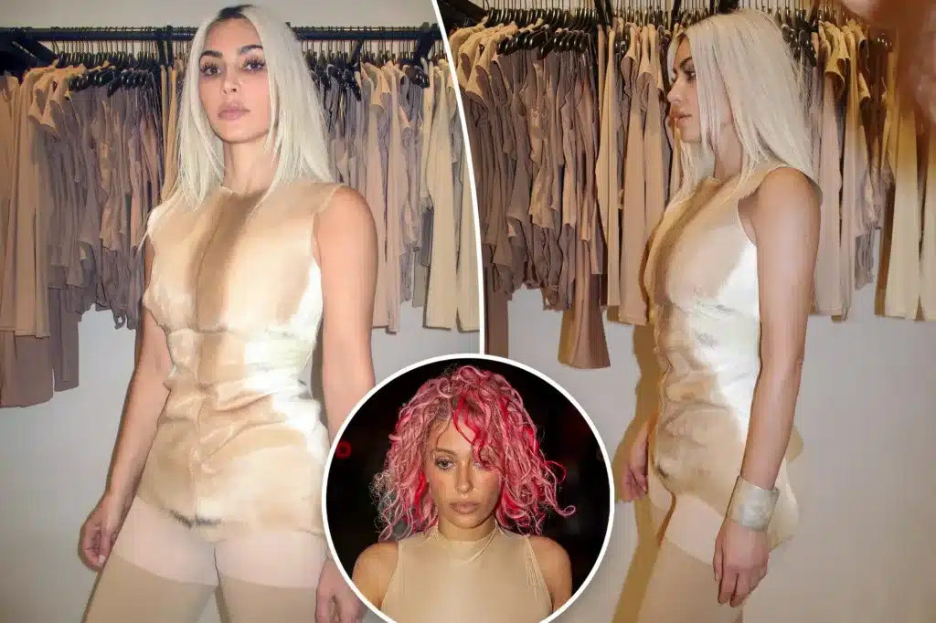 Kim Kardashian took to Instagram to share photos of her latest animalistic outfit. Kim Kardashian/Instagram
