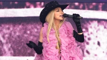 Shania Twain, 58, has become the latest Glastonbury star to be plagued by sound issues as she took to the stage on Sunday