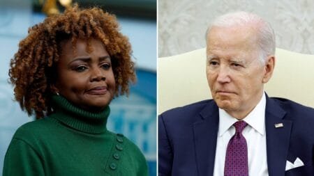 White house : Karine Jean-Pierre