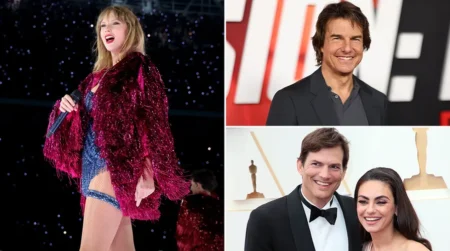 Tom Cruise was spotted by fans on Saturday night at Taylor Swift's Eras Tour stop in London. (Getty Images)