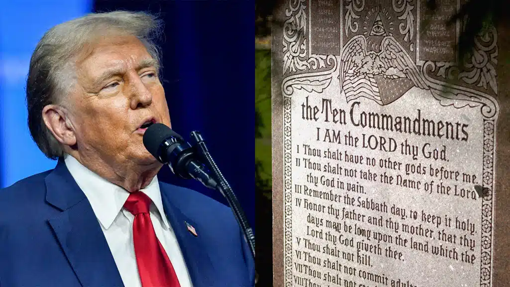Trump Ten Commandments