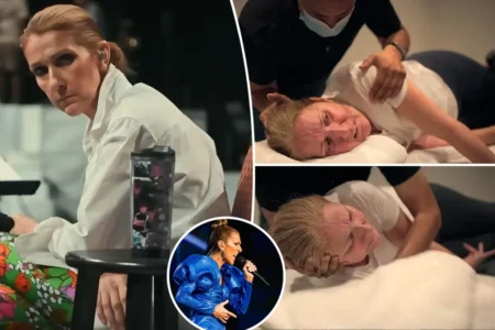 Céline Dion has withdrawn from the spotlight as she battles stiff person syndrome. Getty Images