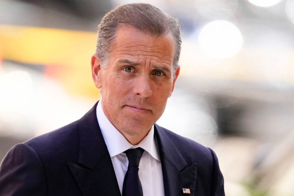 Hunter Biden arrives at the Wilmington federal courthouse on June 7, 2024. PHOTO: MATT SLOCUM/AP PHOTO